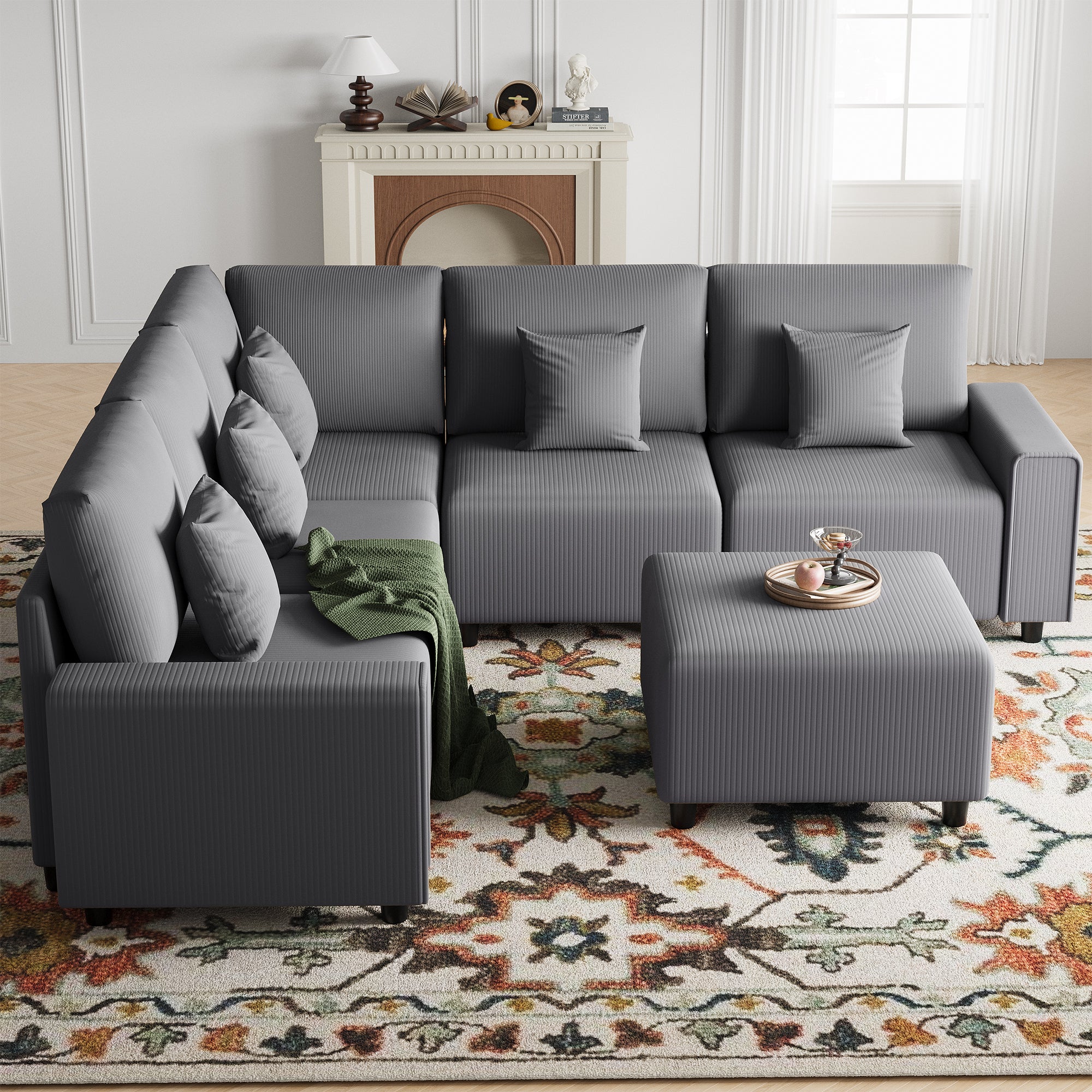 Advwin Luxury Oversized Minimalist Cloud Couch