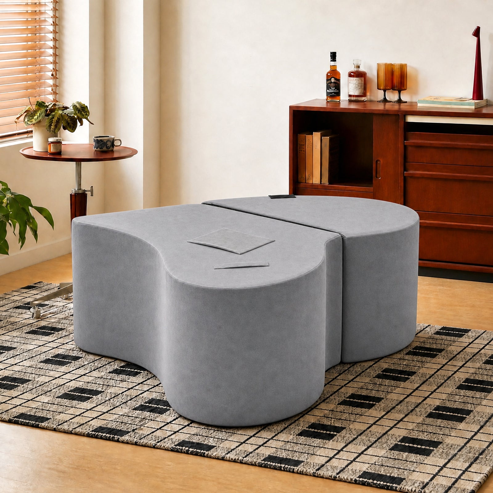 Advwin Convertible Yoga Chaise Lounge for Adults