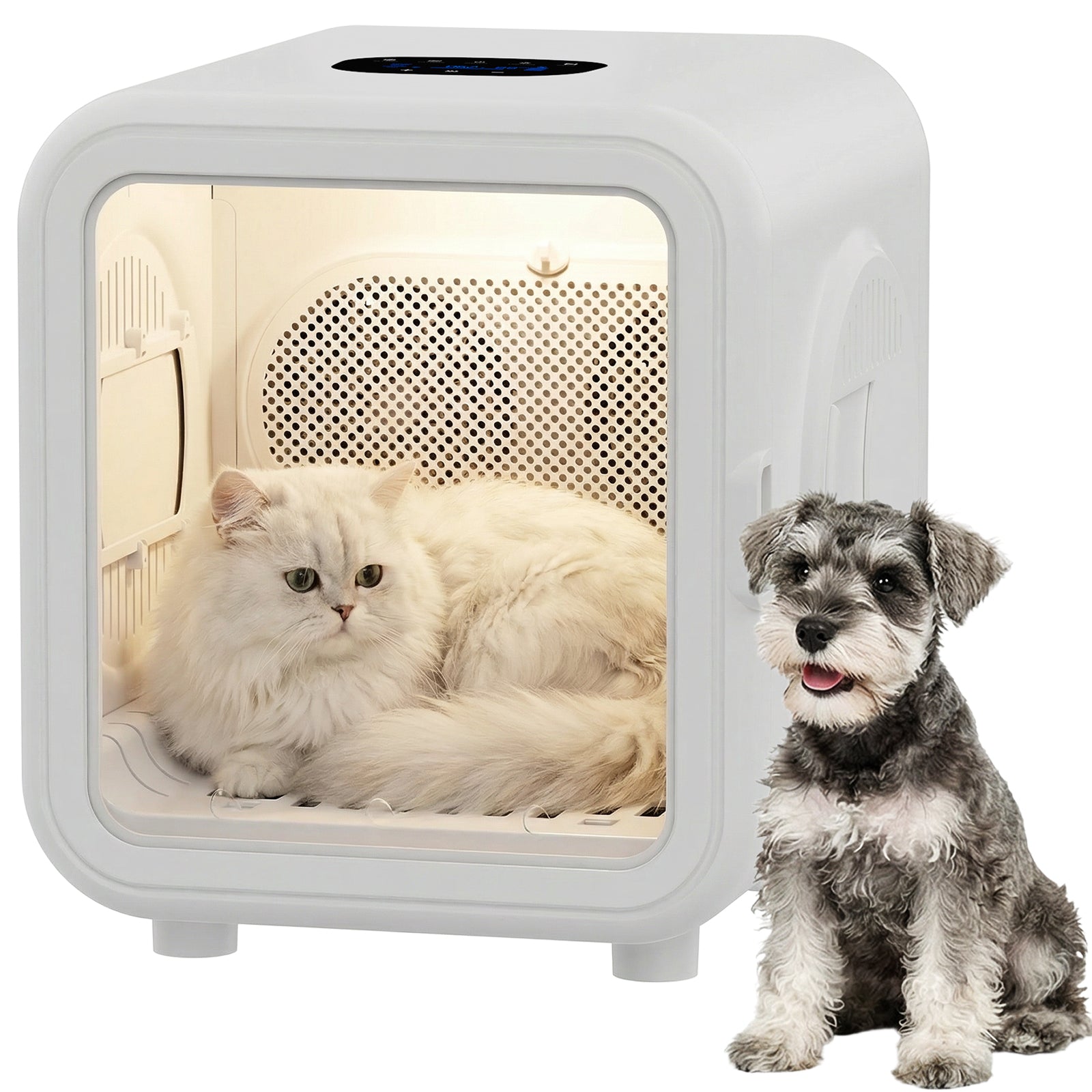 Advwin 75L Automatic Pet Dryer Box w/ Dual Motor Fan