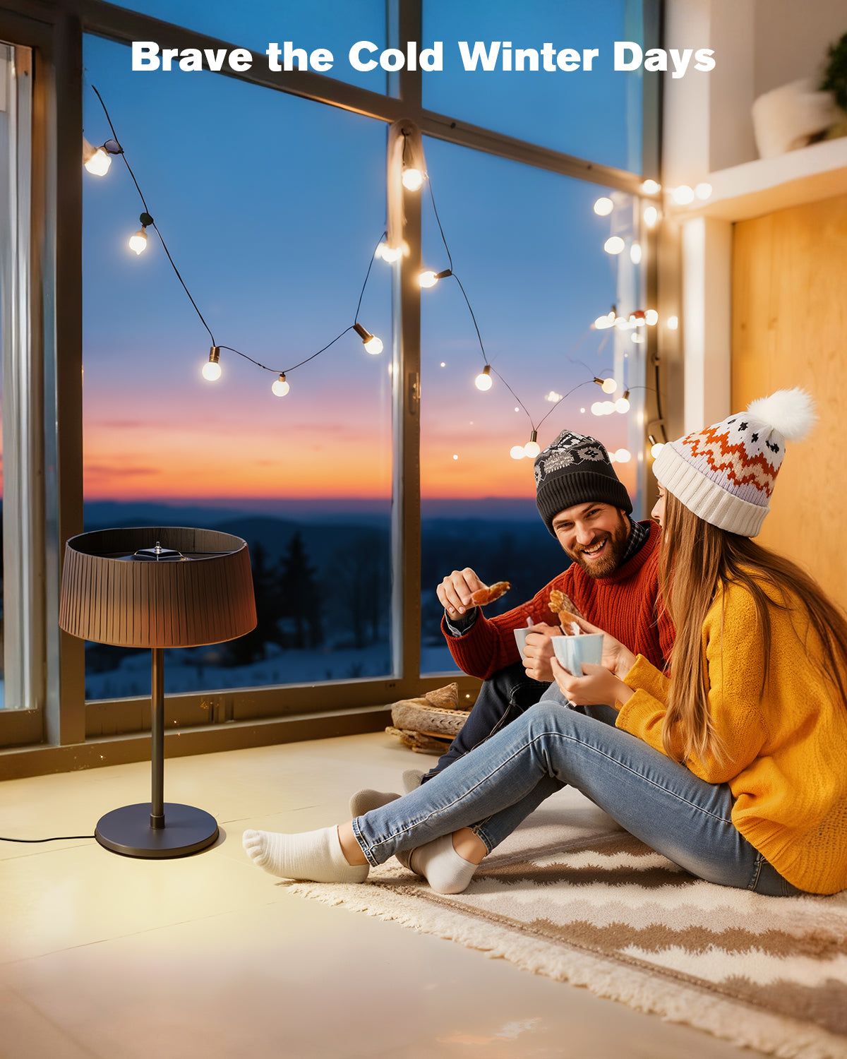 Advwin Electric Infrared Patio Heater 1500W