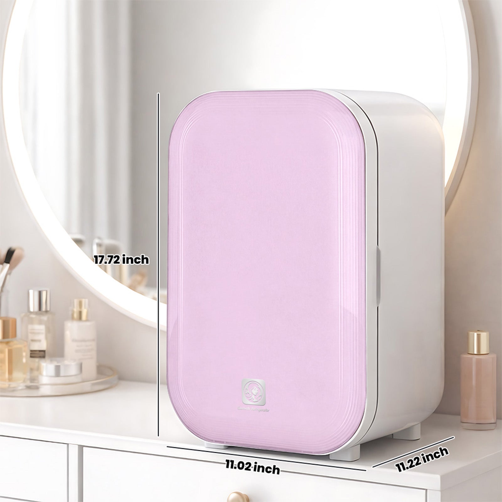 Advwin 22L Mini Skincare Fridge for Cosmetic Storage