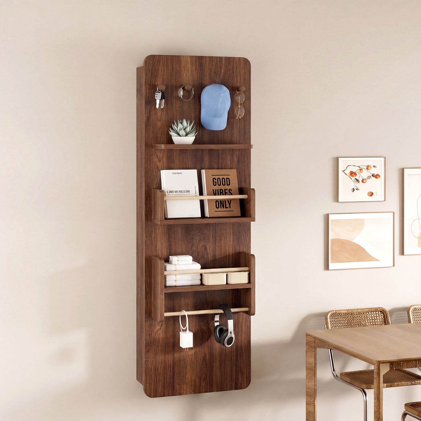 Advwin Wall Mounted Ironing Board Cabinet