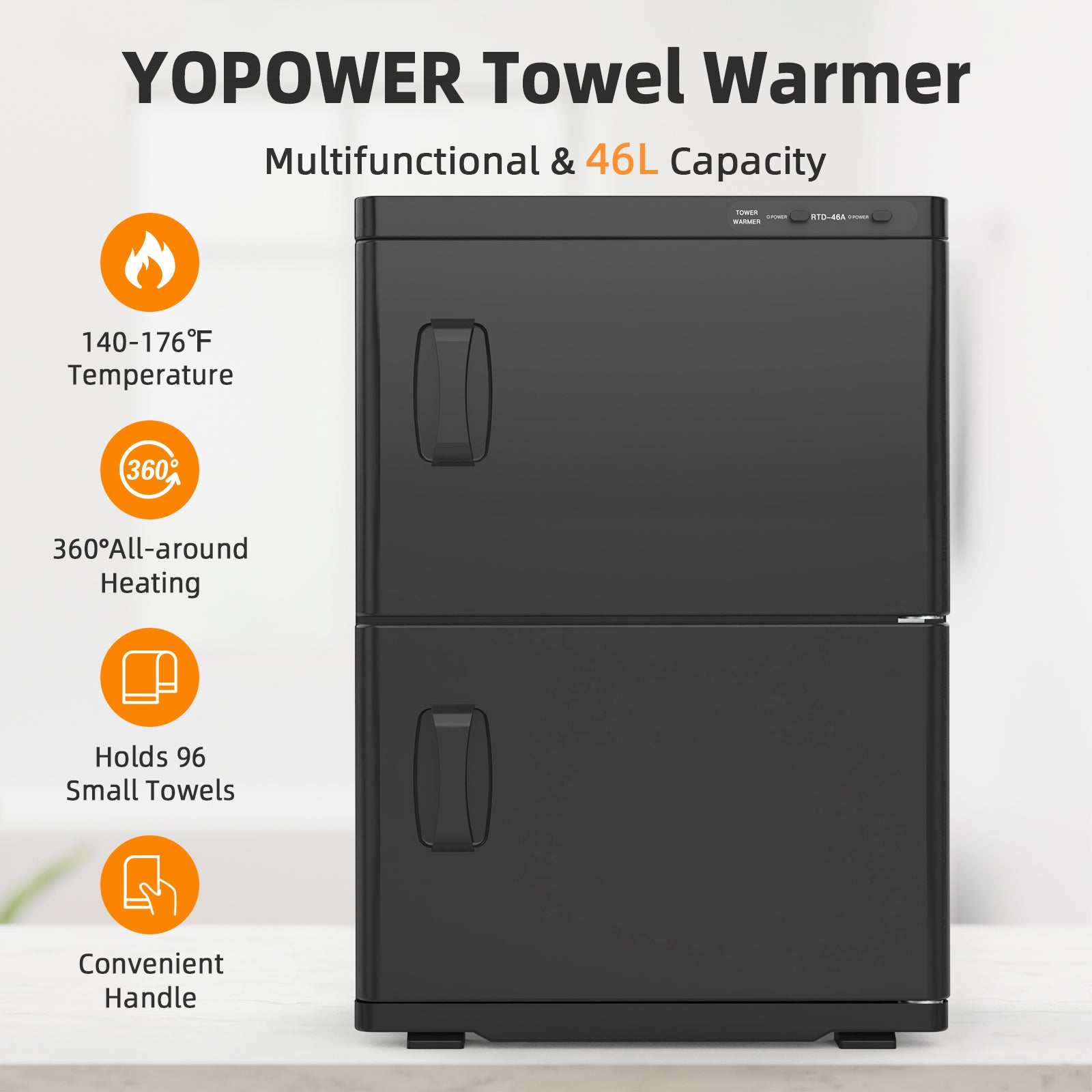 Advwin 46L Hot Towel Warmer Large Capacity