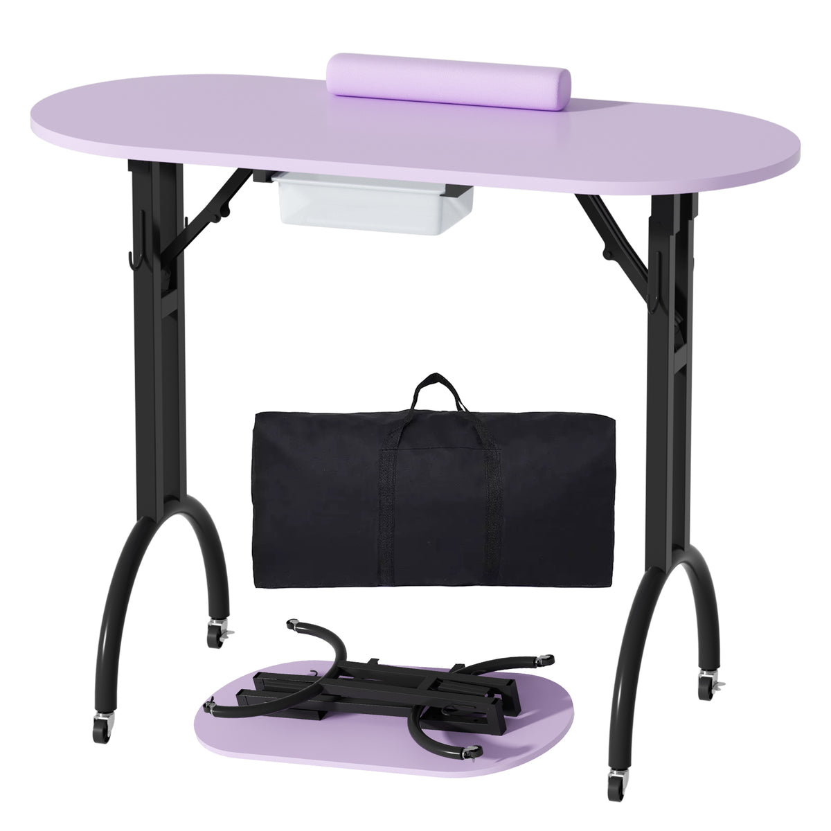 Advwin Portable Manicure Desk for Home & Travel
