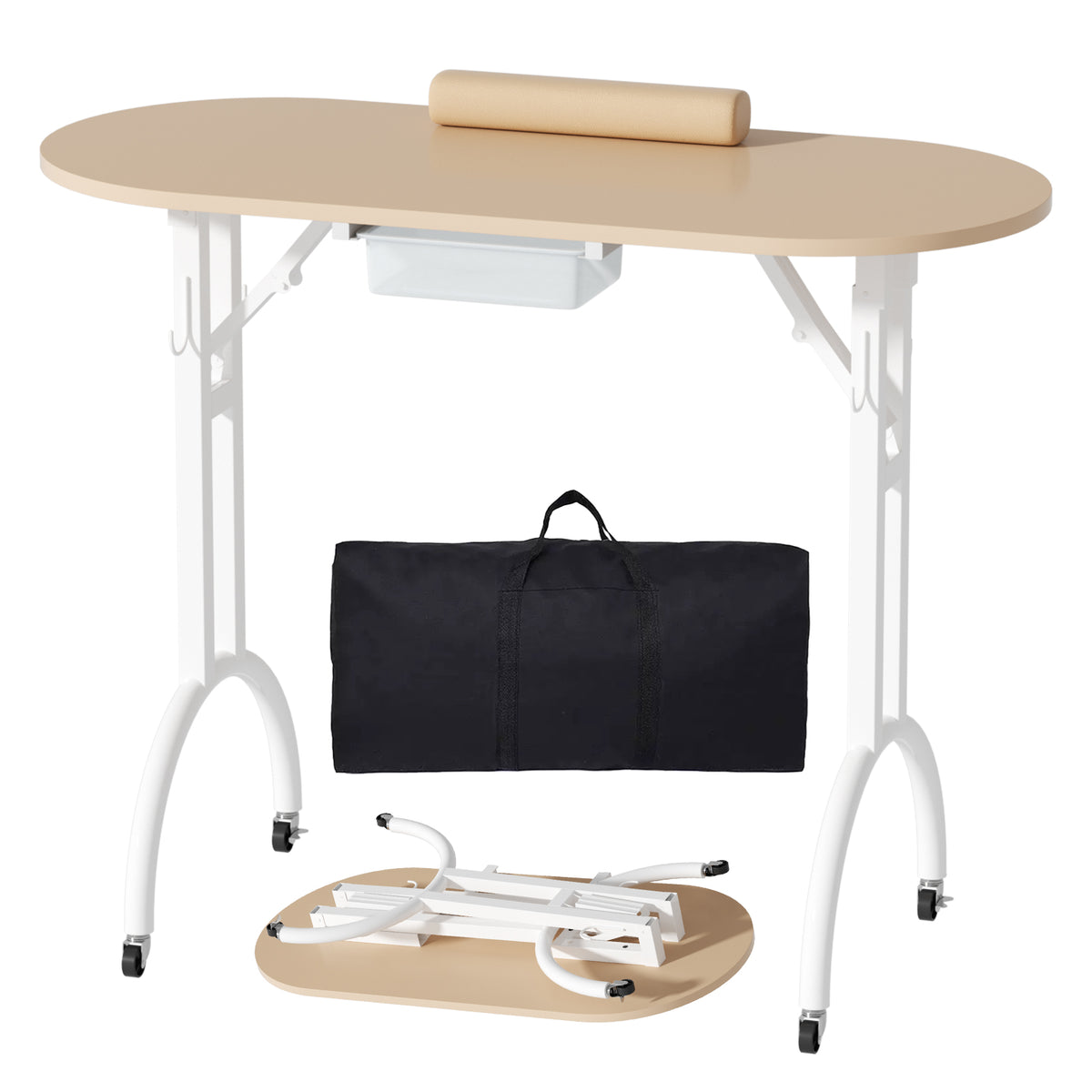 Advwin Portable Manicure Desk for Home & Travel