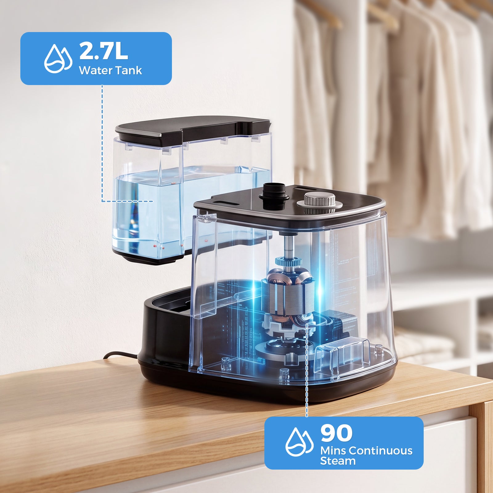 Advwin Garment Steamer 10 Steam Levels