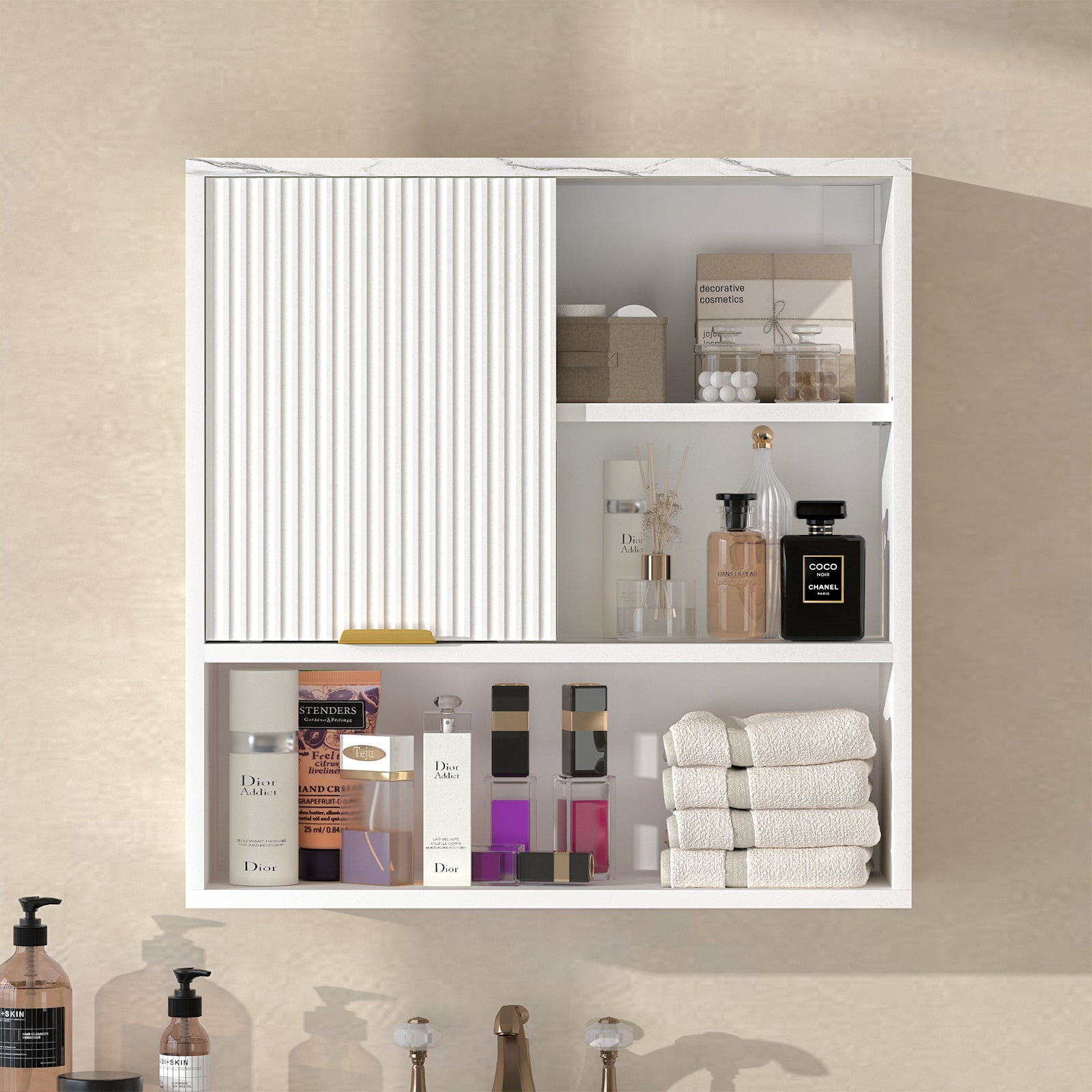 Advwin Wall Mounted Bathroom Cabinet