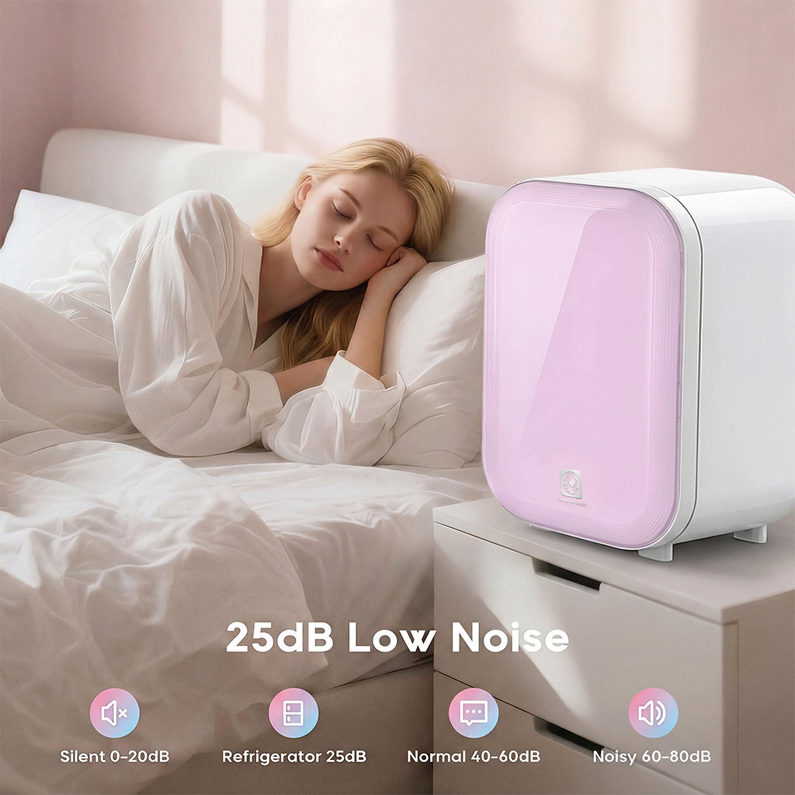 Advwin 22L Mini Skincare Fridge for Cosmetic Storage