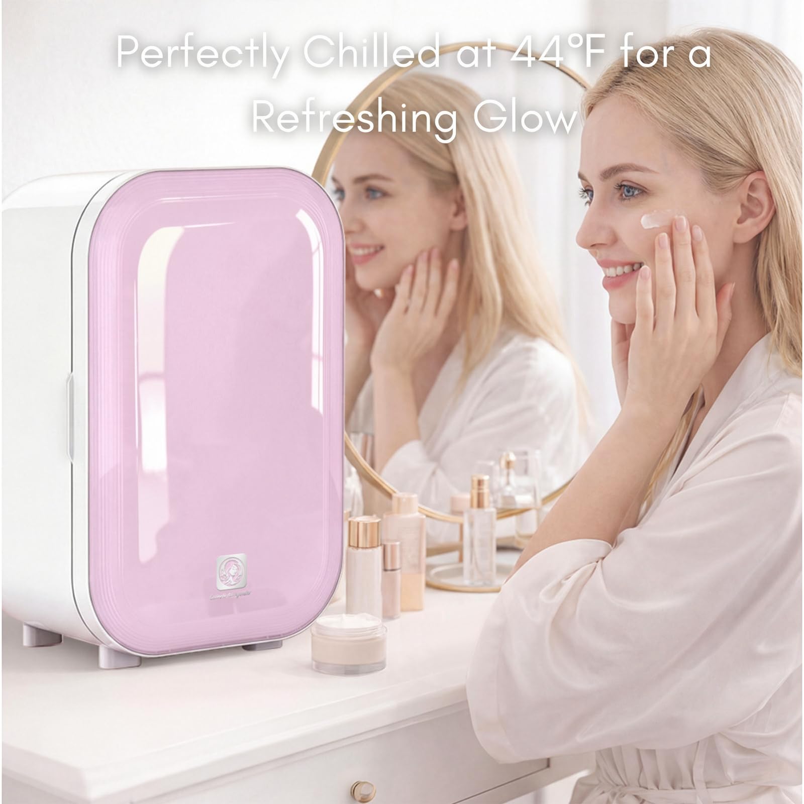 Advwin 22L Mini Skincare Fridge for Cosmetic Storage