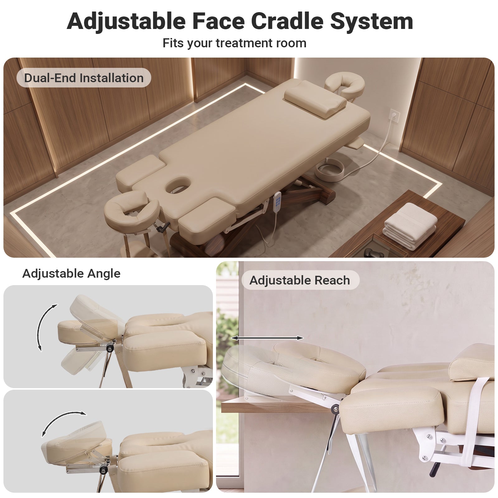 Advwin Electric Massage Table for Spa & Treatment