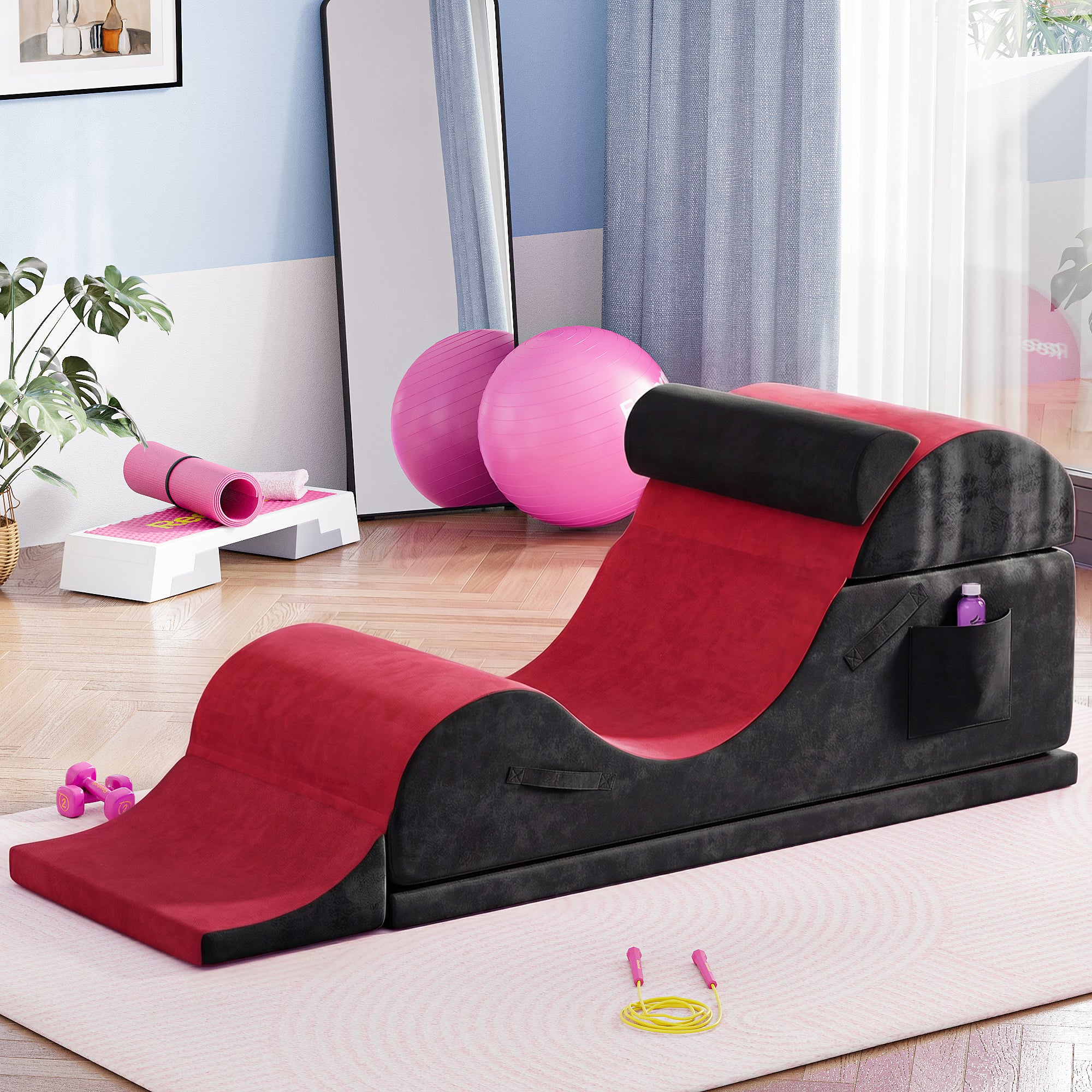 Advwin Convertible Yoga Chair for Adults