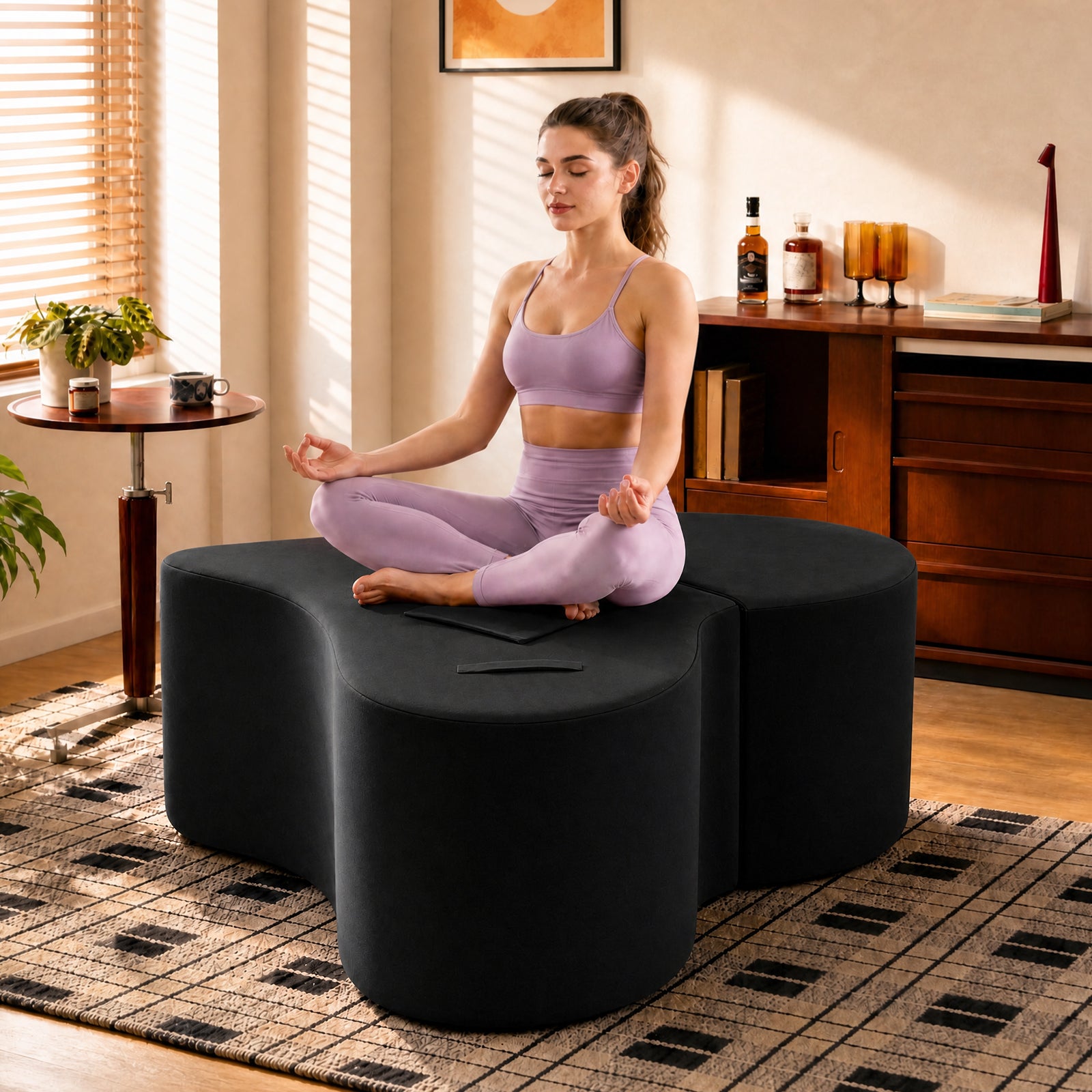 Advwin Convertible Yoga Chaise Lounge for Adults