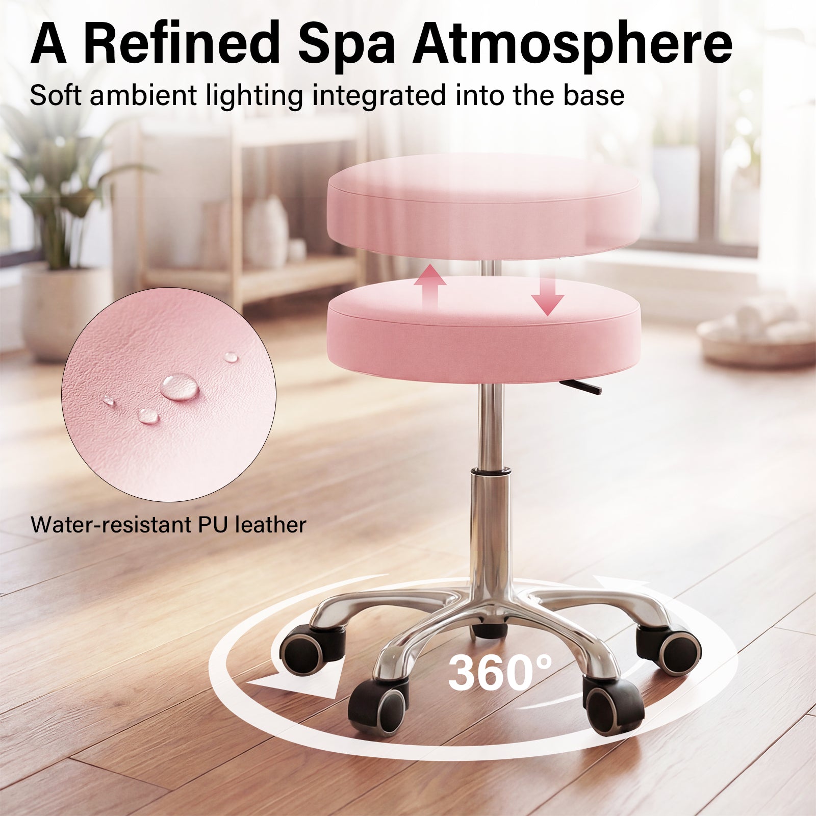 Advwin 3 Motor Electric Massage Table w/Stool