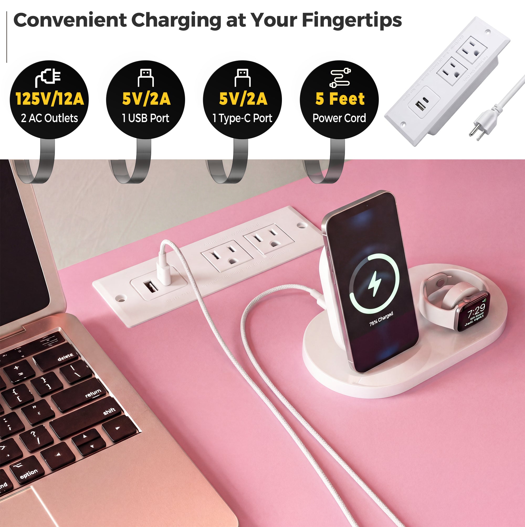 Advwin Loft Bed with Desk and Stairs (Low Stock)