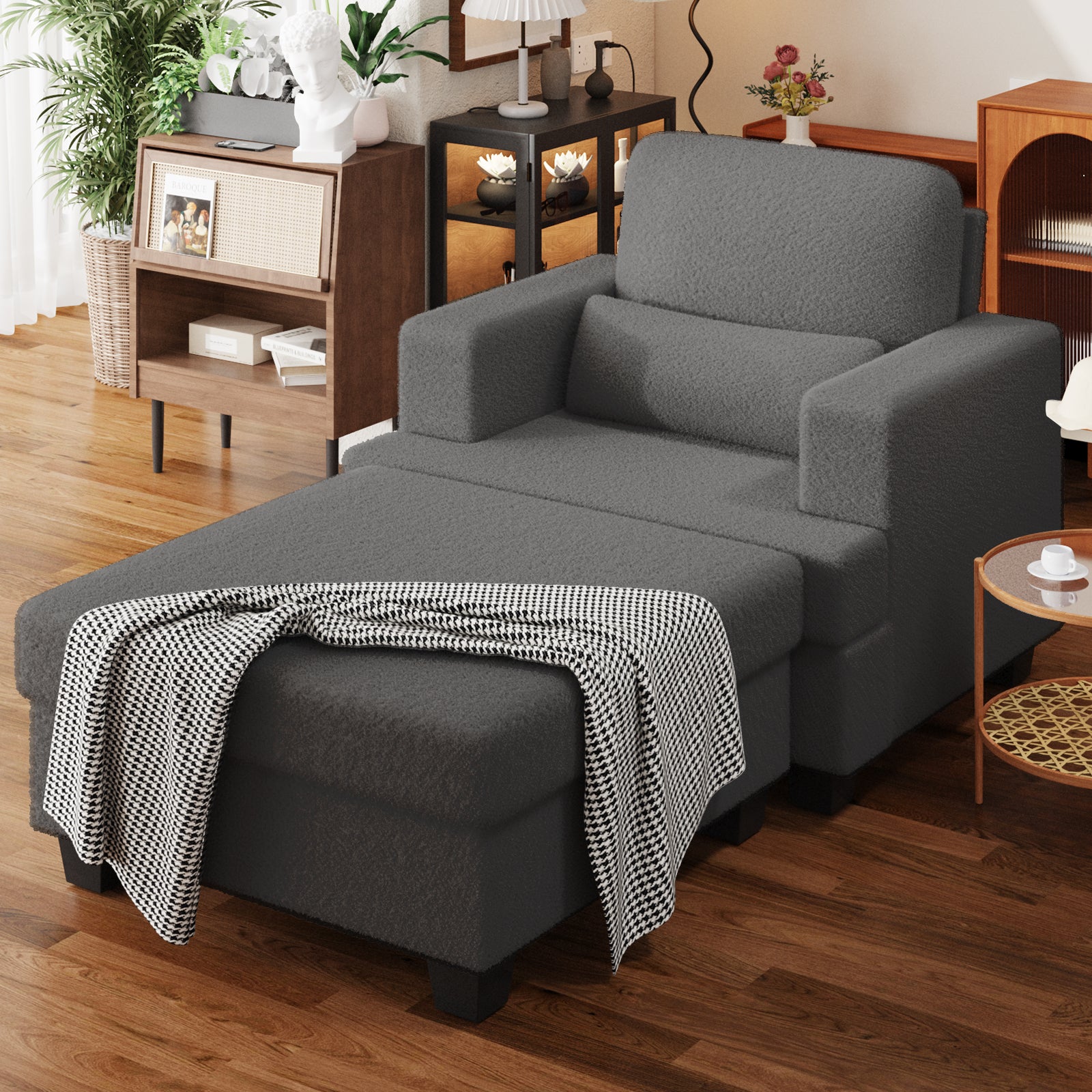 Advwin Accent Chair Oversized Single Sofa Chair