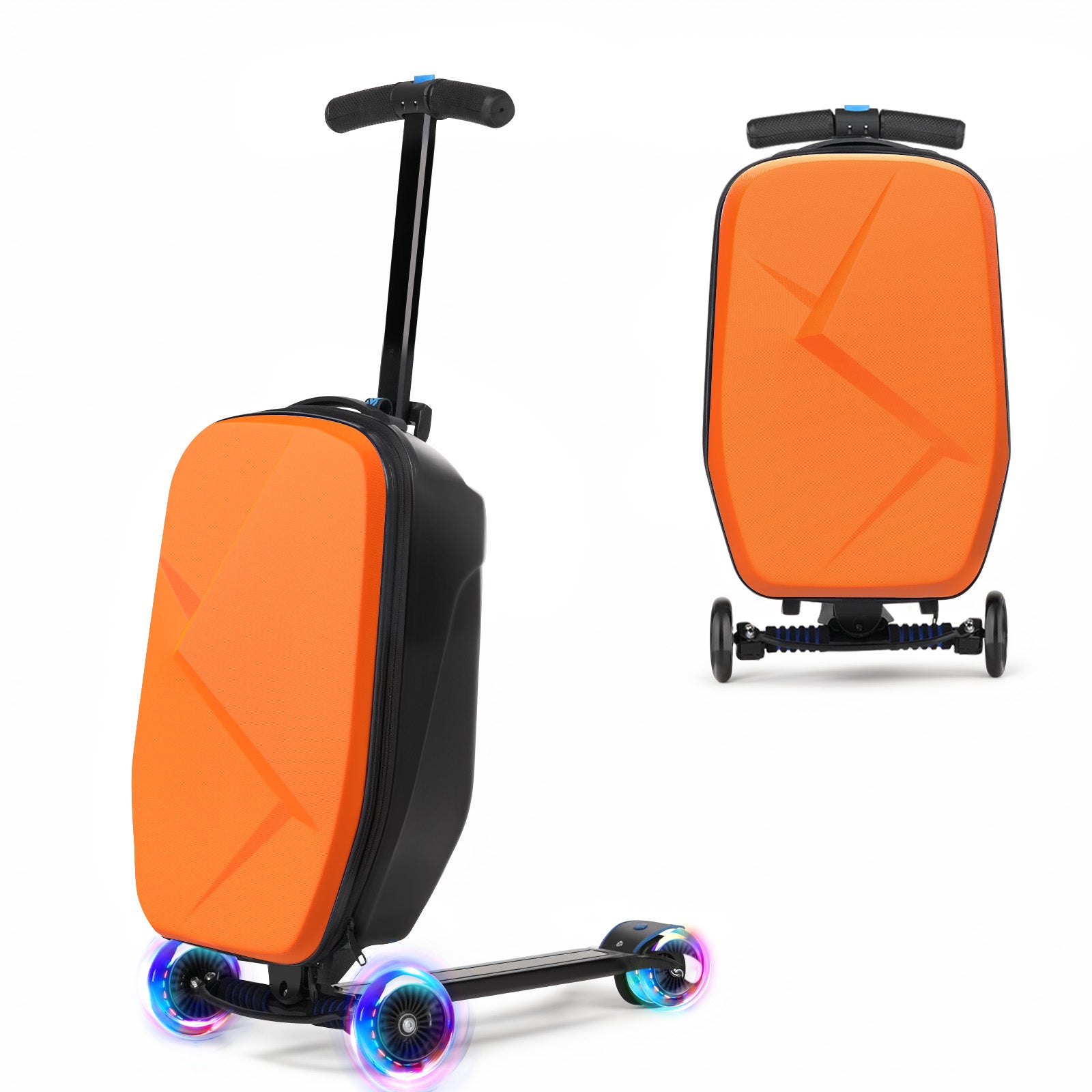 Advwin Foldable Hardshell Scooter Suitcase