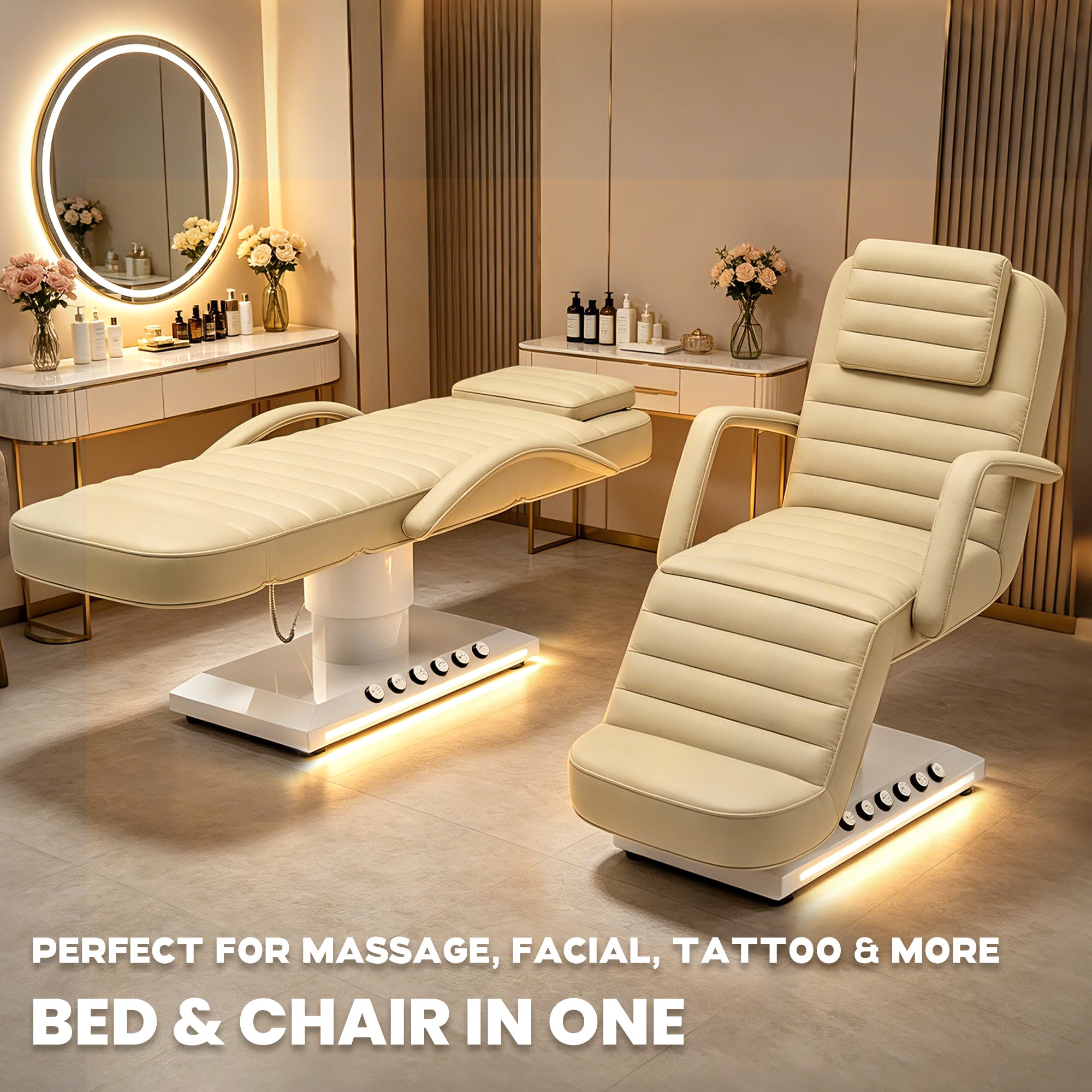 Advwin Electric Massage Chair with LED Light