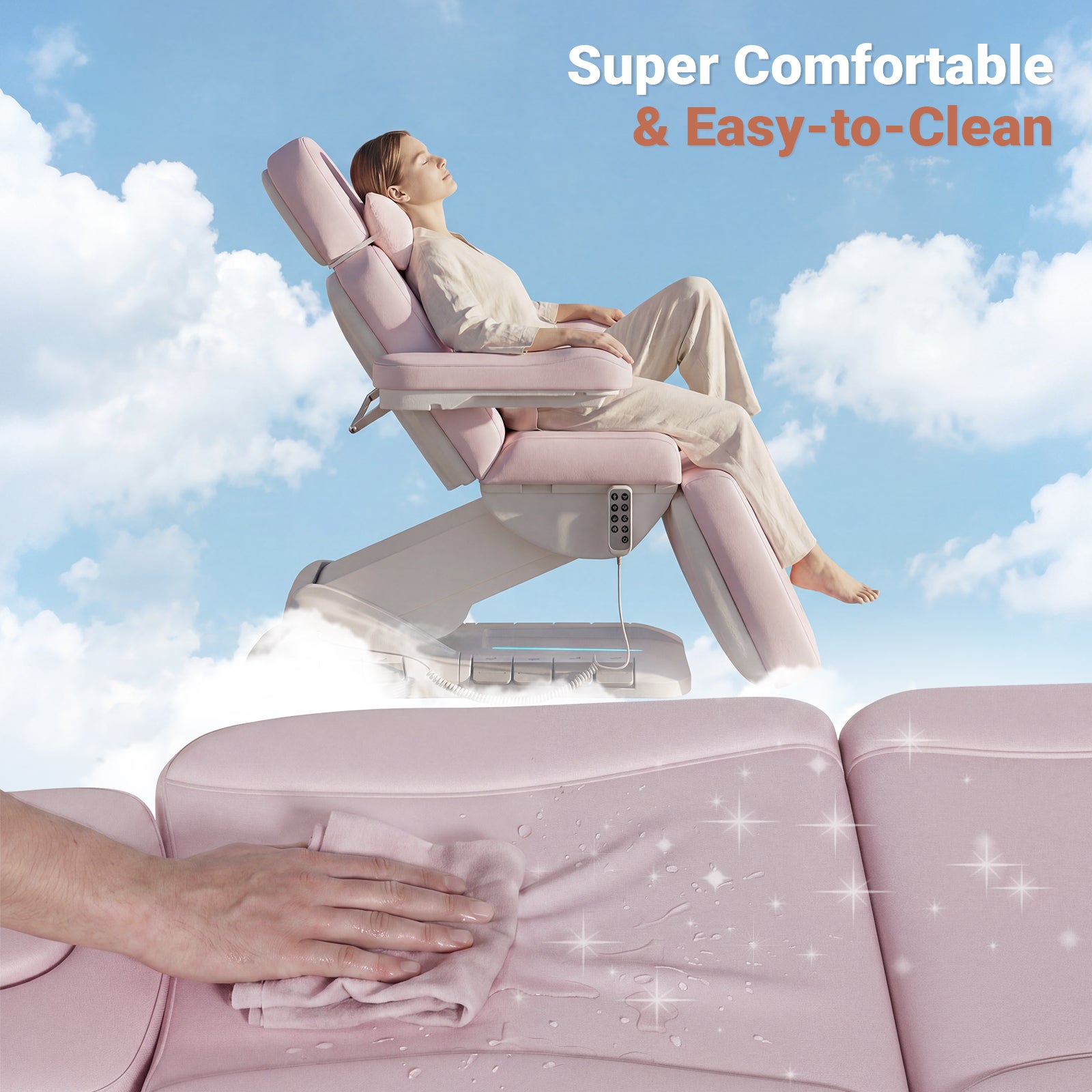 Advwin 3 Motor Adjustable Electric Esthetician Bed