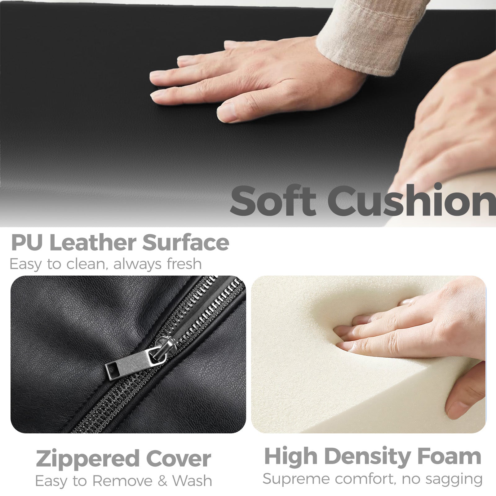 Advwin L-Shaped Corner Storage Bench