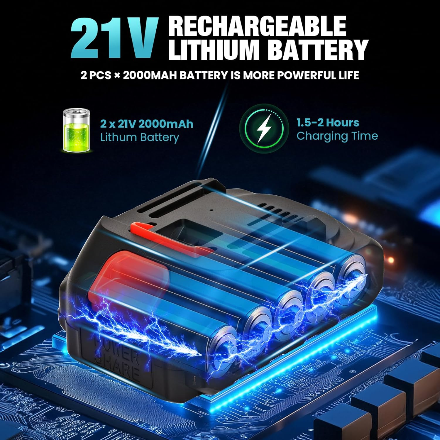 Advwin 2-in-1 Electric Pole Saw