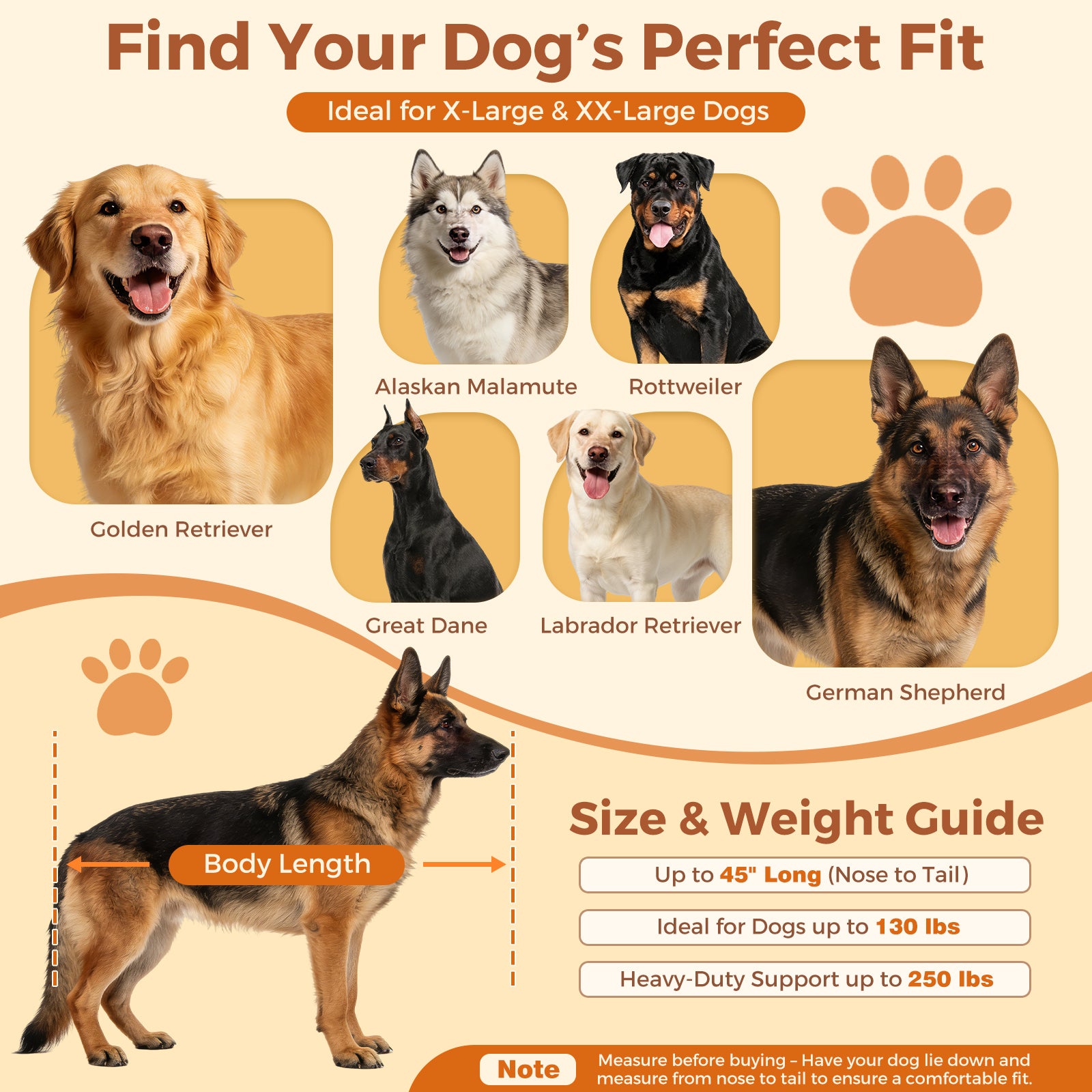 Advwin Dog Couch Sofa for Large & Extra Large Dogs