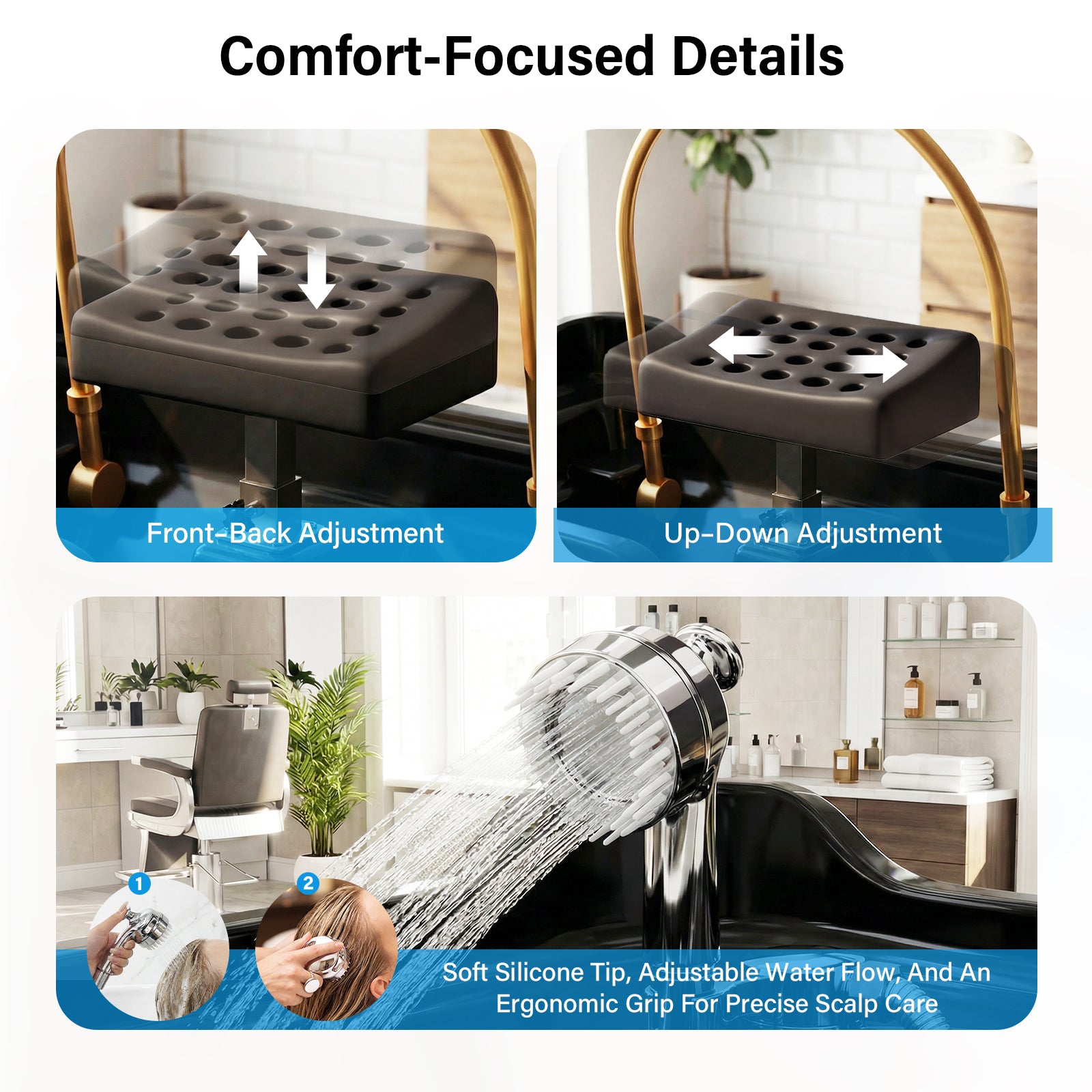 Advwin Thermostatic Head Spa Equipment