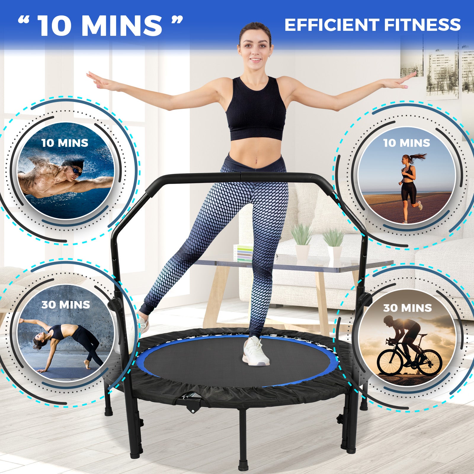 Best foldable rebounder sale