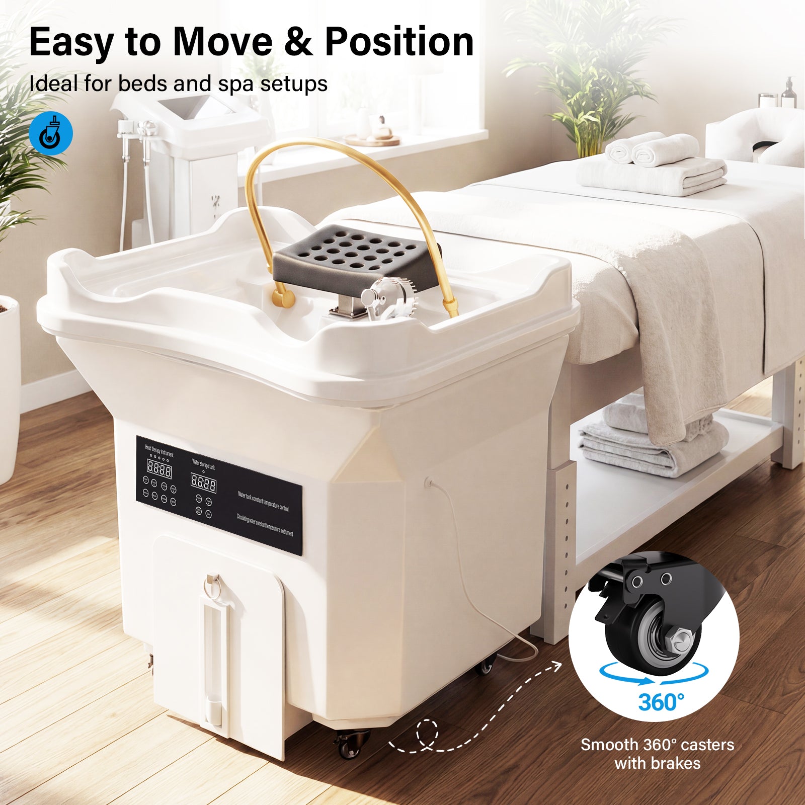 Advwin Thermostatic Head Spa Equipment
