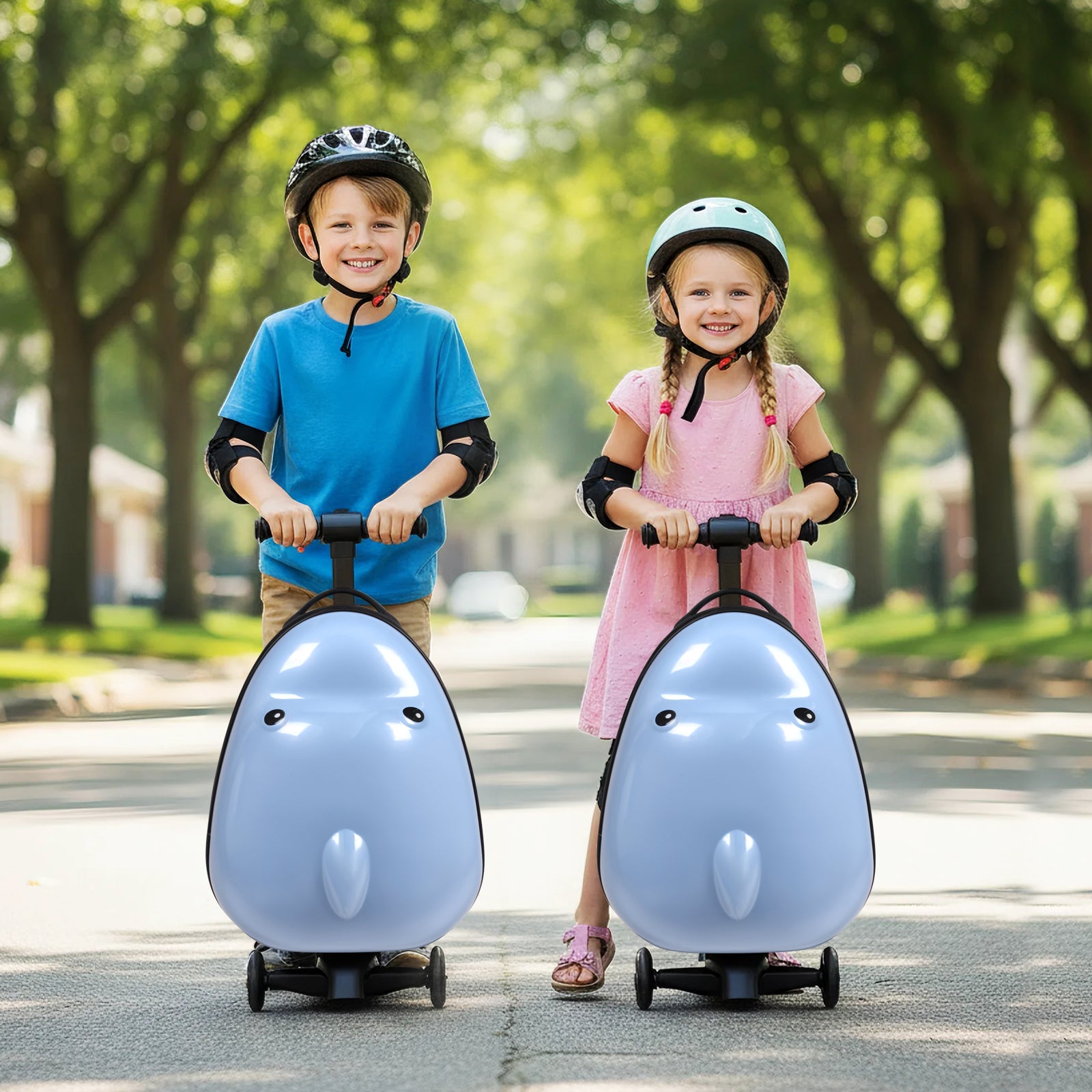 Advwin 22‘’ Detachable Scooter Ride-On Suitcase