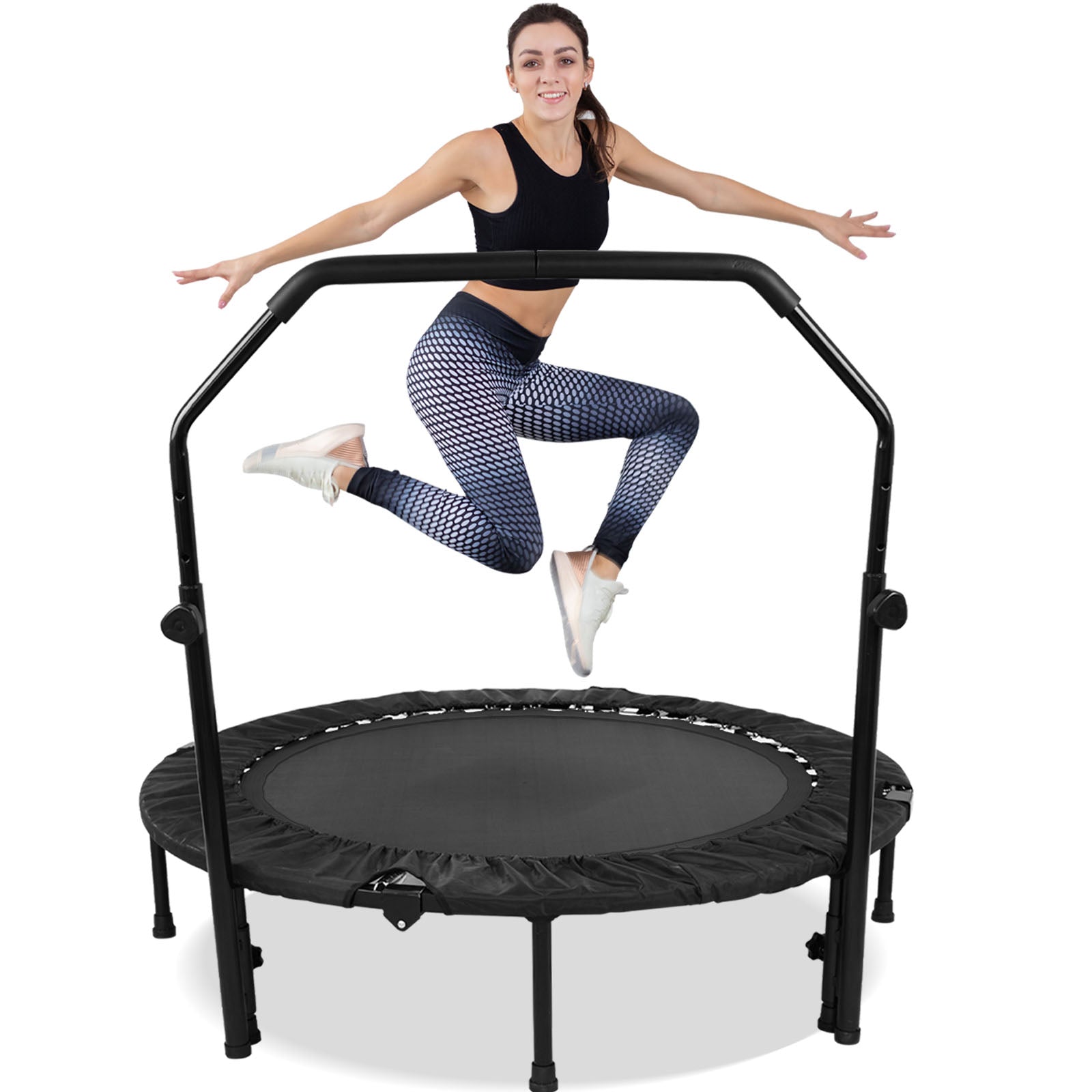 Mini Trampoline Black