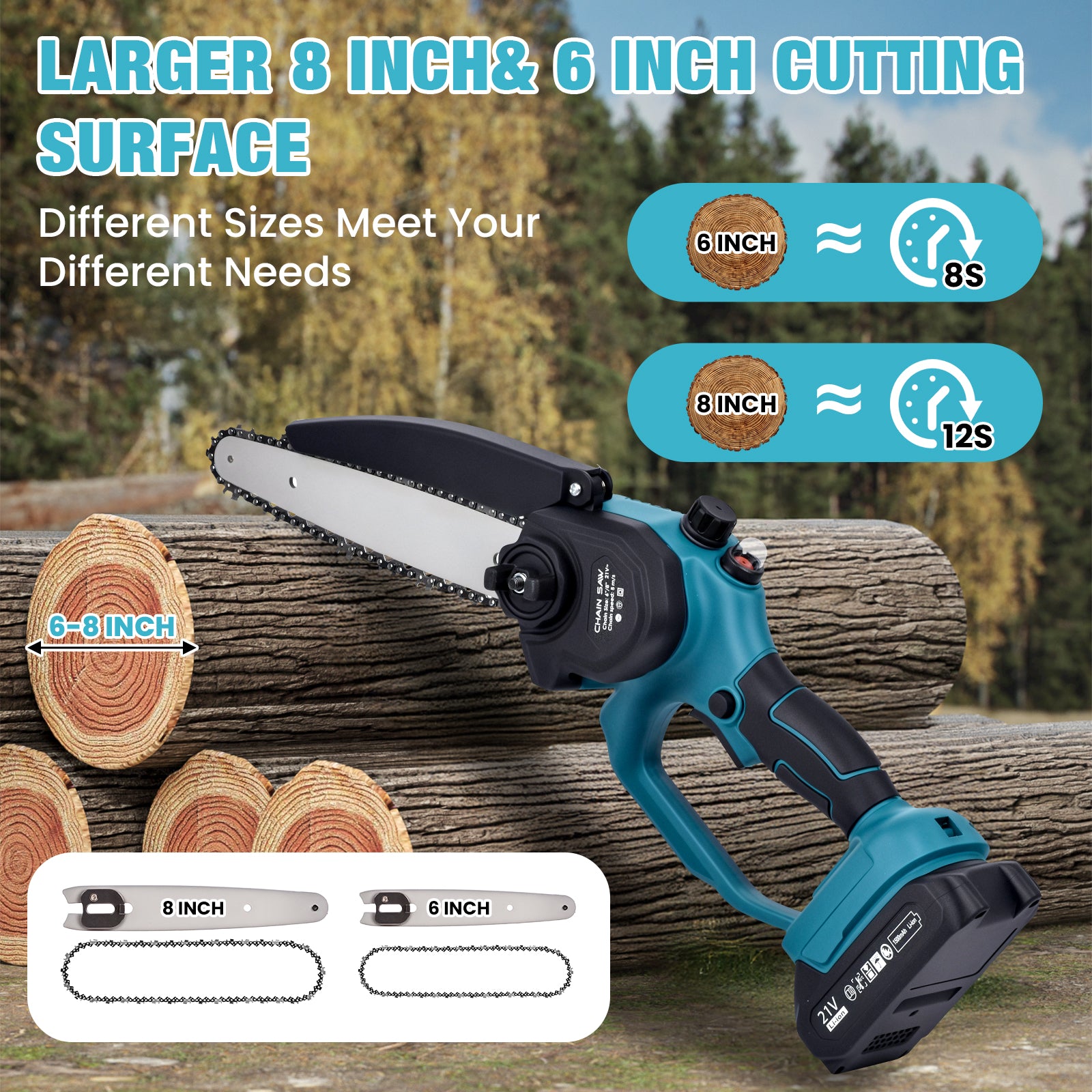 Advwin 2-in-1 Electric Pole Saw