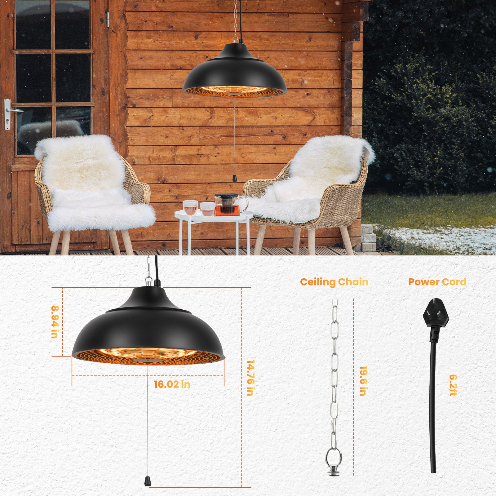 electric patio heater