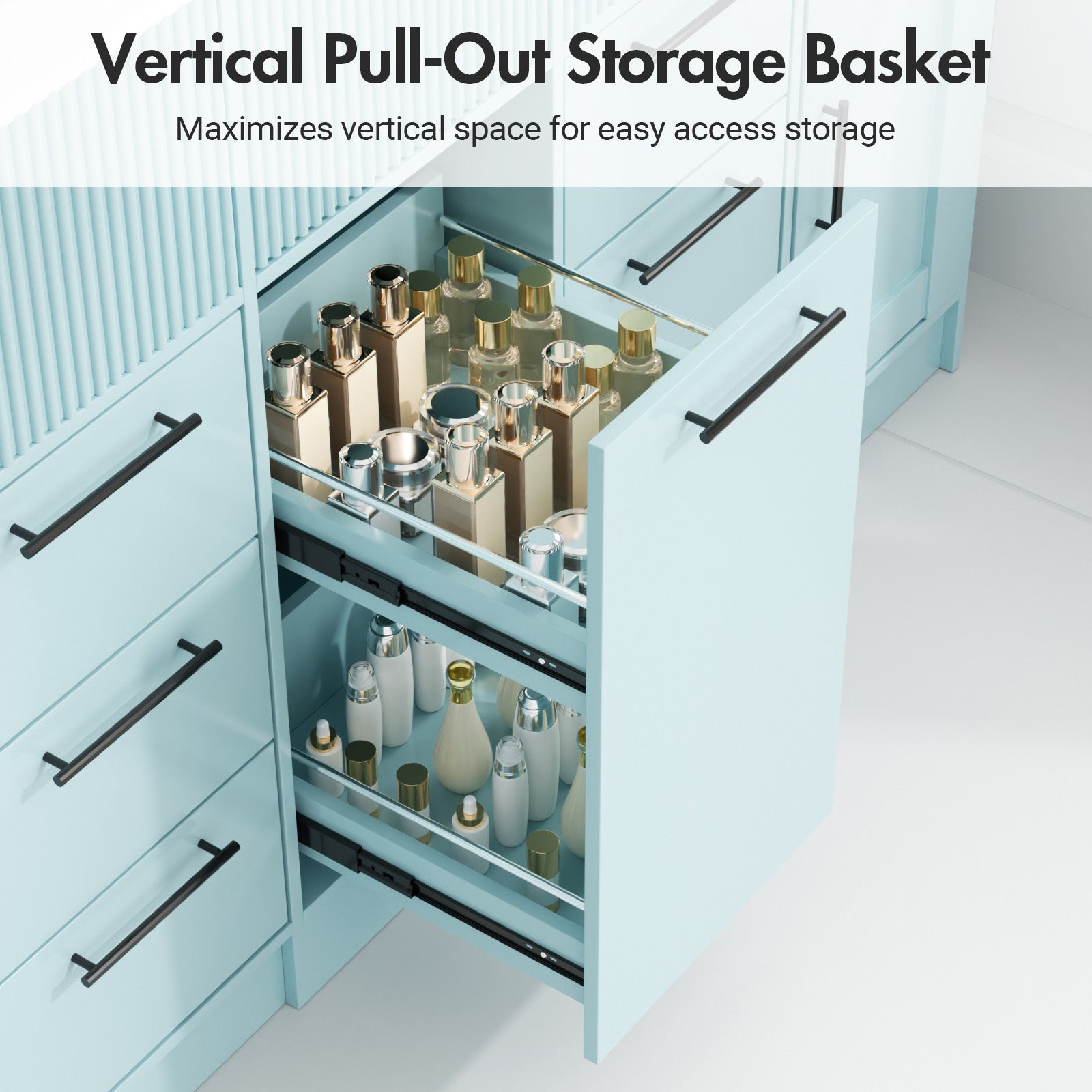 Advwin Freestanding Modern Bathroom Vanity w/ Sink