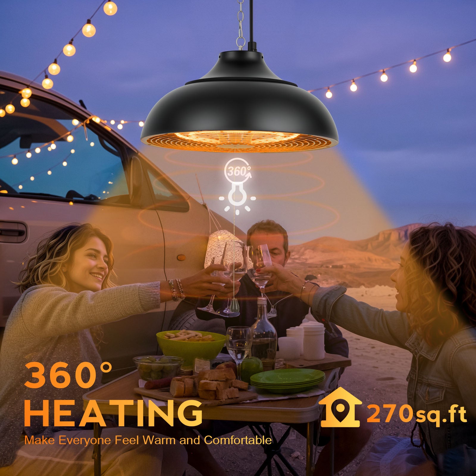 electric patio heater