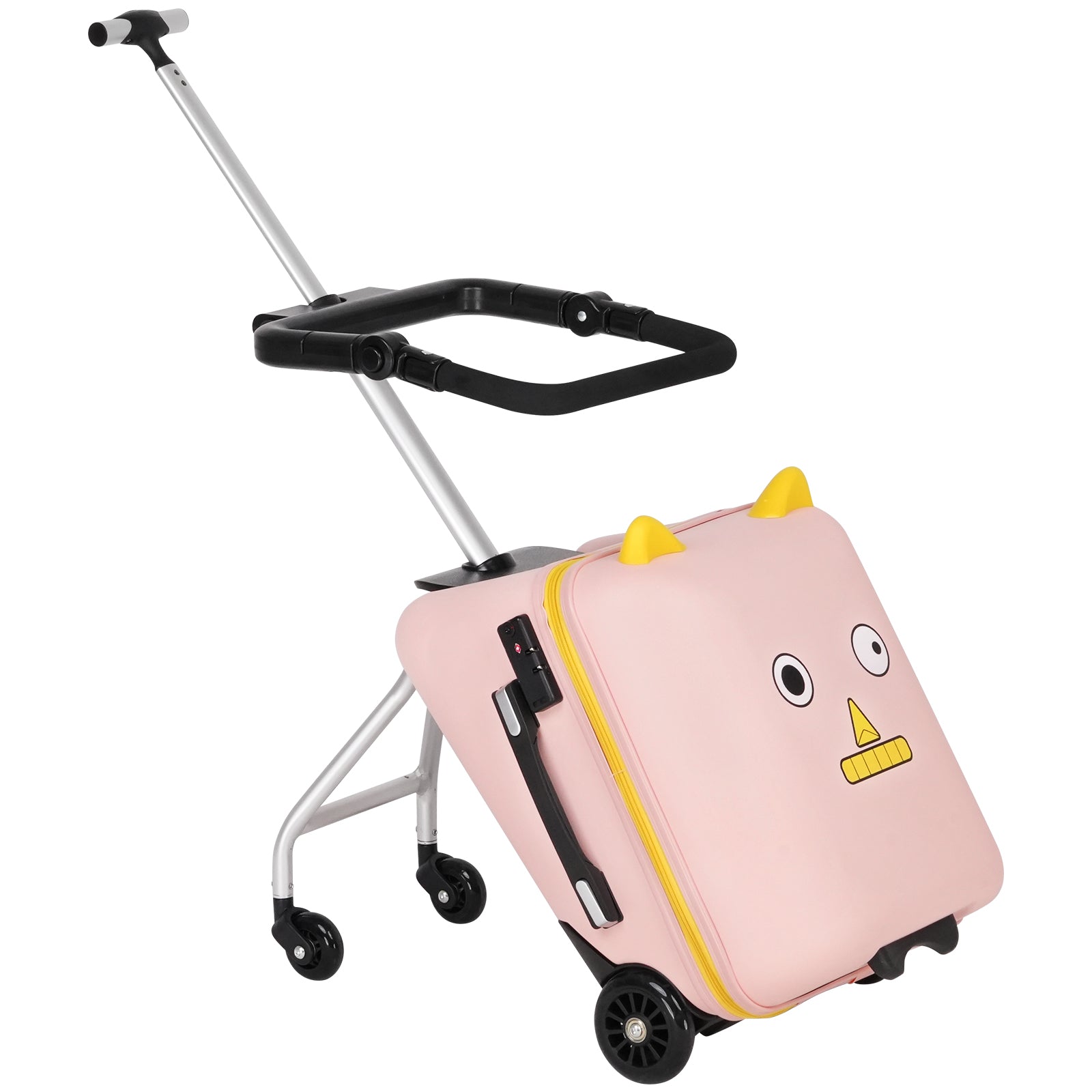 Advwin 20 inch Hardside Luggage with Child Seat