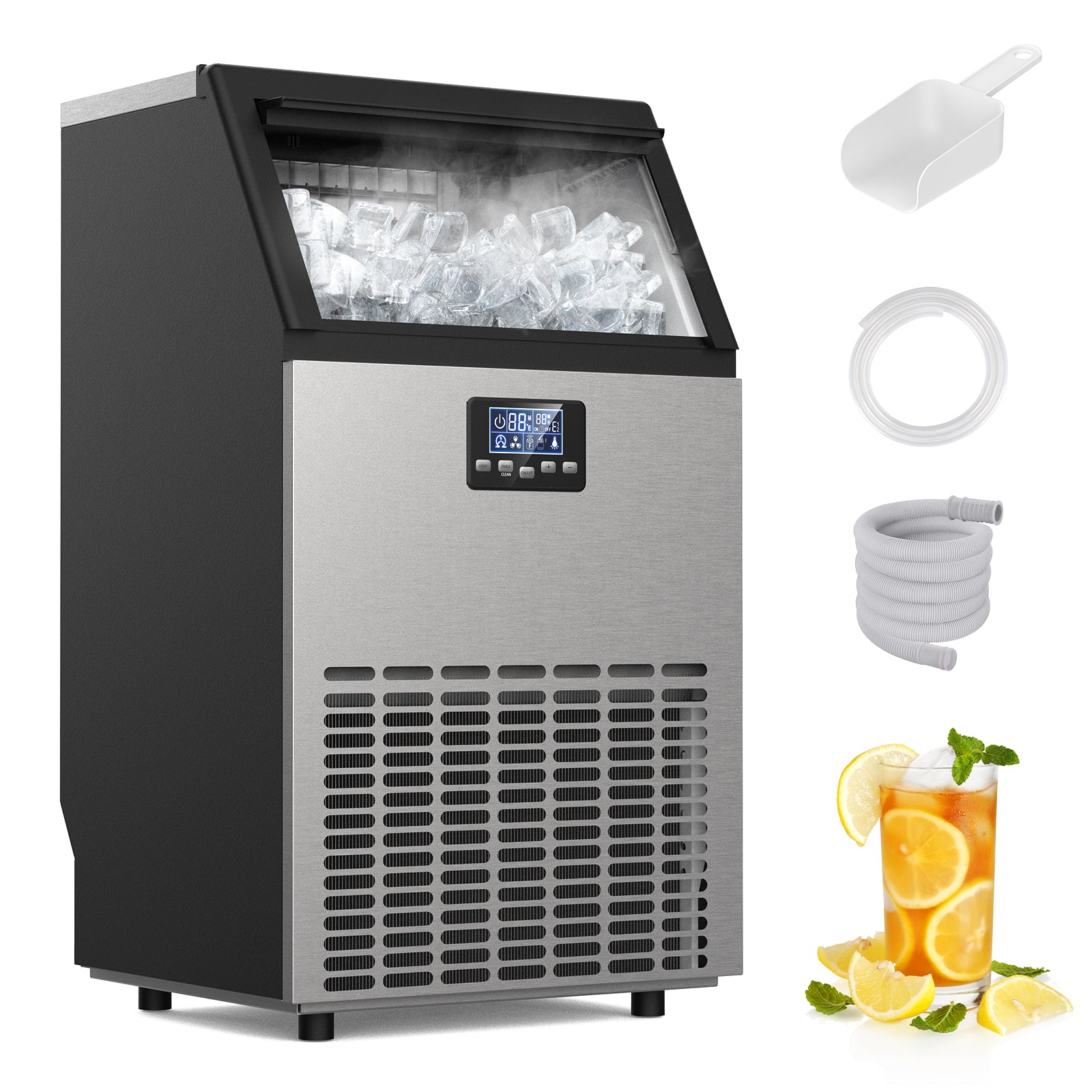 Advwin Commercial Ice Maker 100 lbs /24H