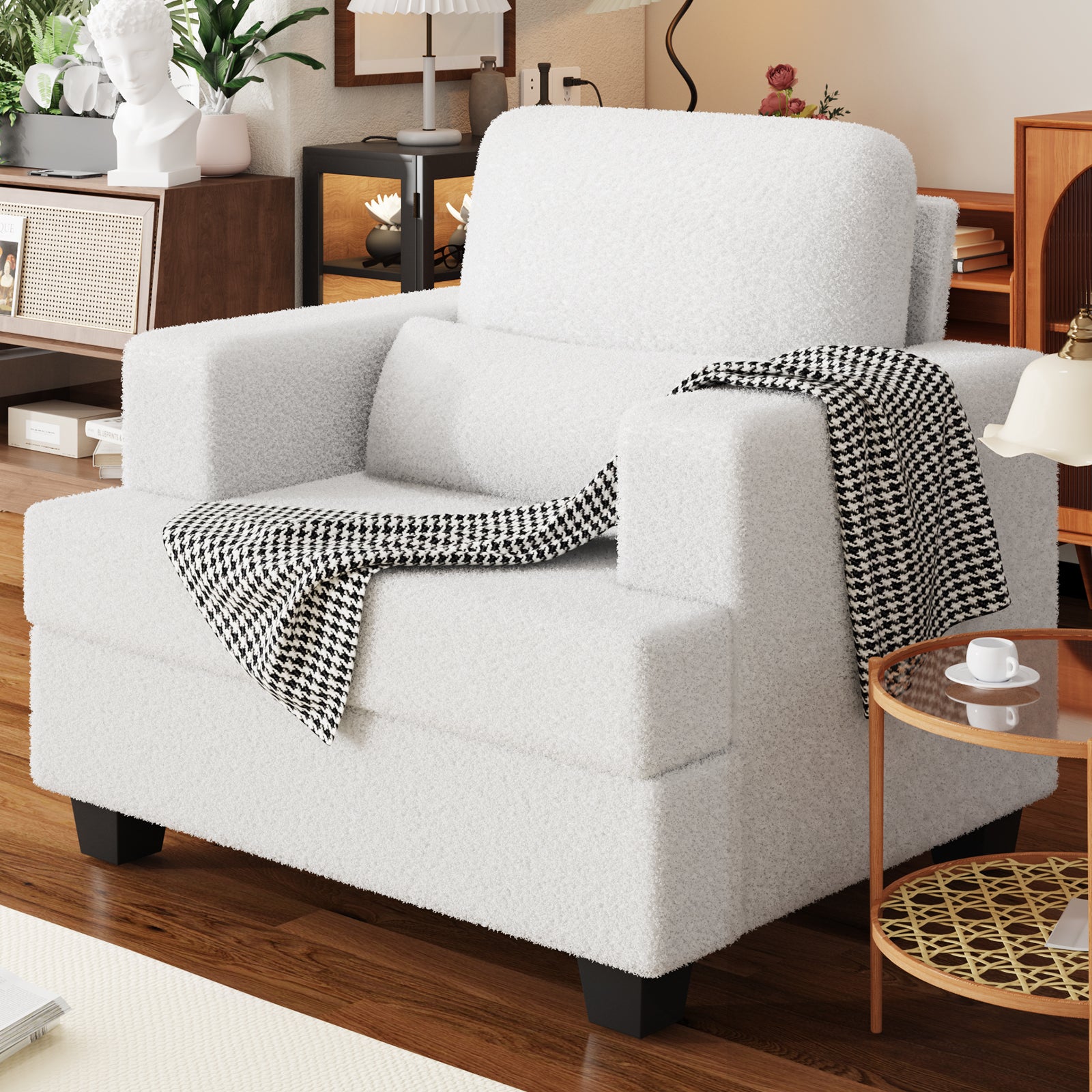 Advwin Accent Chair Oversized Single Sofa Chair