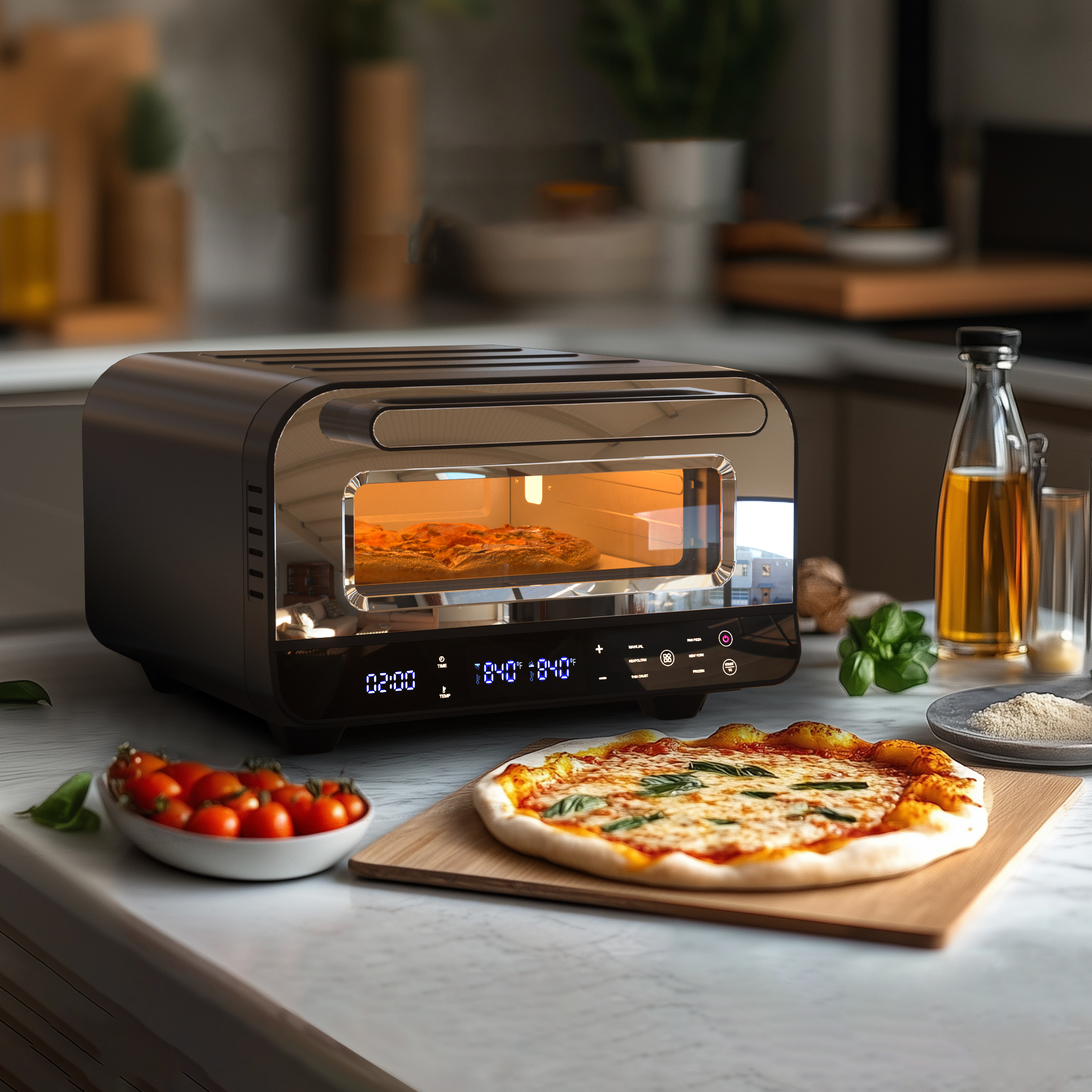 Advwin Electric Stainless Steel Pizza Oven