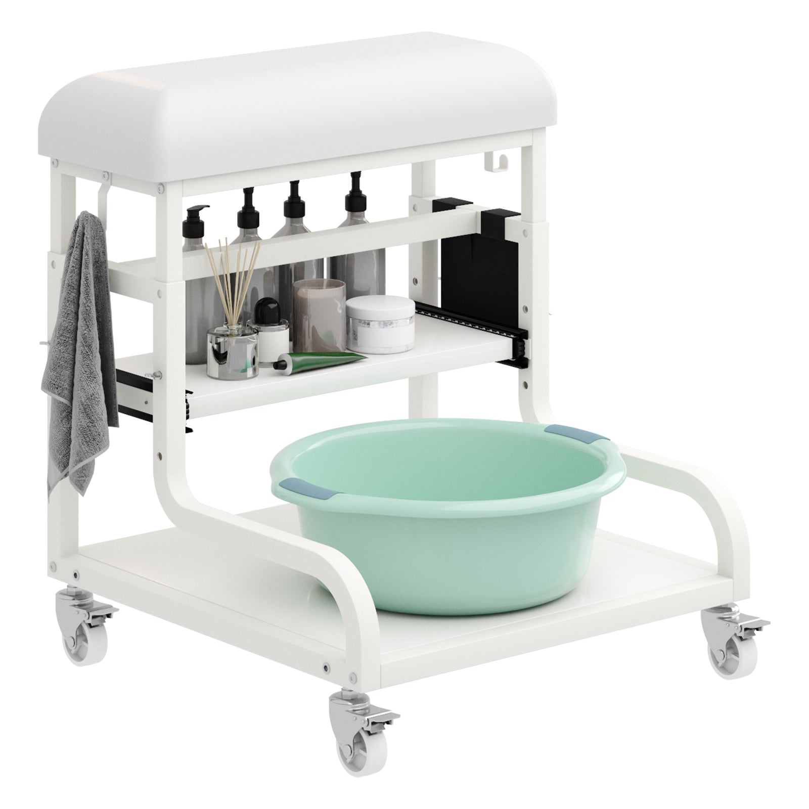 Advwin Pedicure Cart Foot Bath Trolley