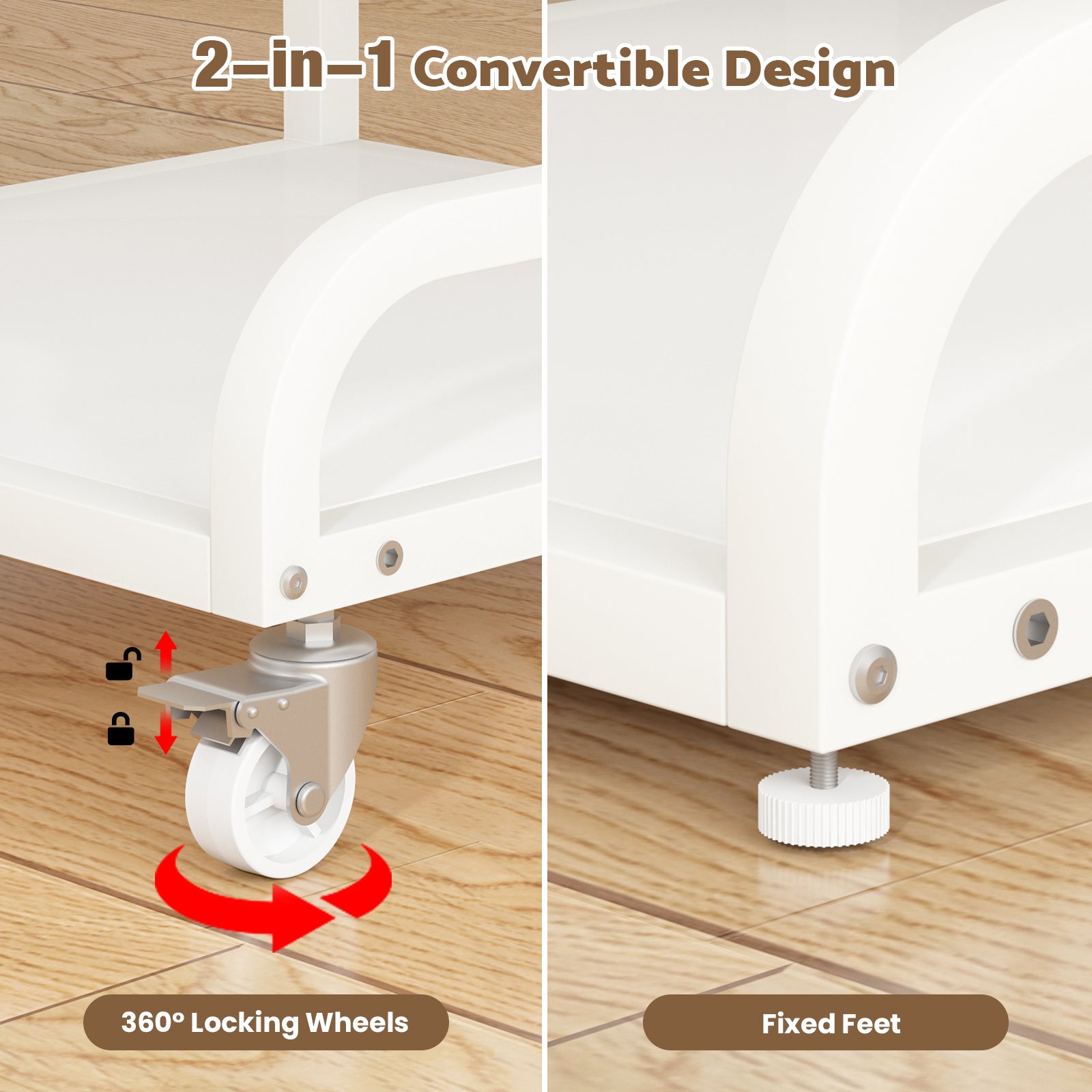 Advwin Pedicure Cart Foot Bath Trolley