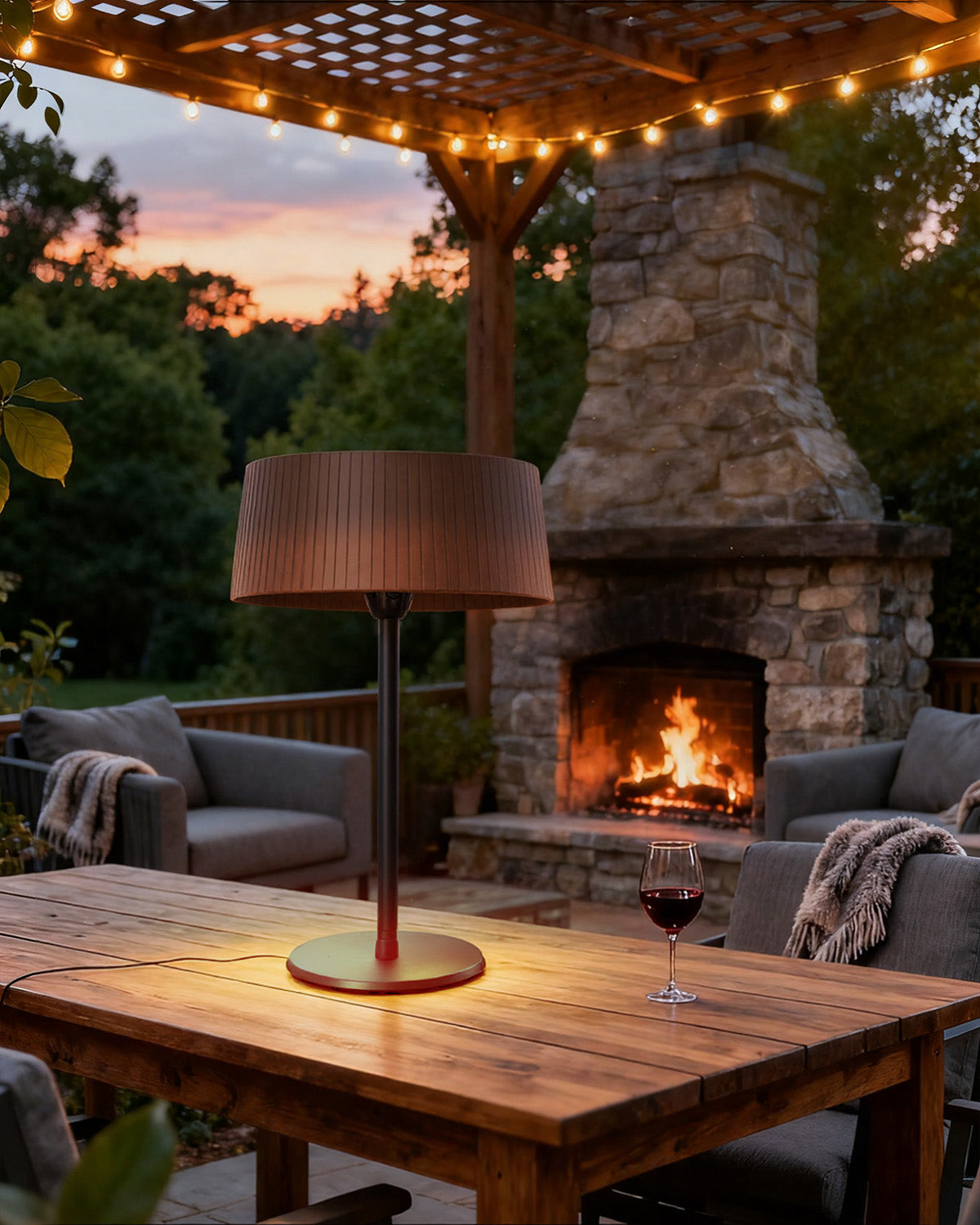 Advwin Electric Infrared Patio Heater 1500W